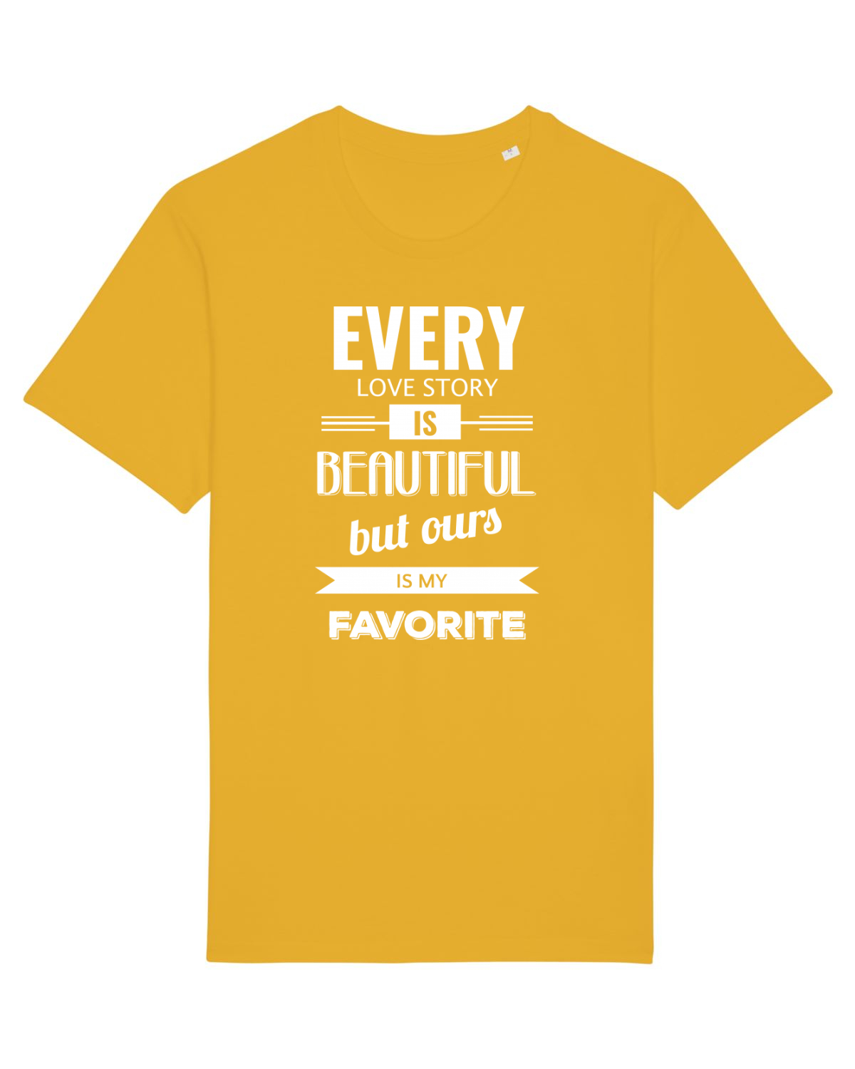 Tricou mânecă scurtă Unisex Rocker Spectra Yellow