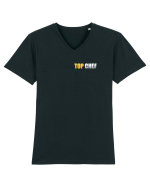 Top chef Tricou mânecă scurtă guler V Bărbat Presenter