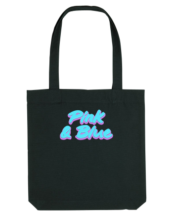 Pink&blue Black