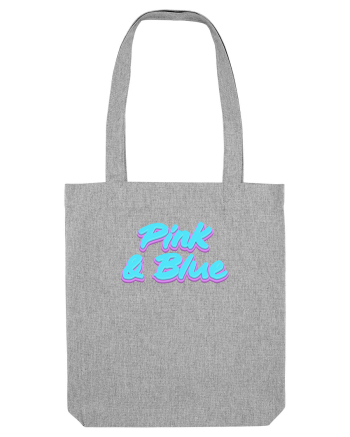 Pink&blue Heather Grey