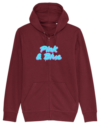 Pink&blue Burgundy