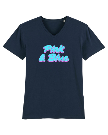 Pink&blue French Navy