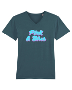 Pink&blue Tricou mânecă scurtă guler V Bărbat Presenter