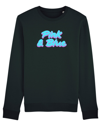 Pink&blue Black