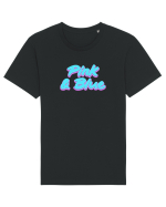 Pink&blue Tricou mânecă scurtă Unisex Rocker
