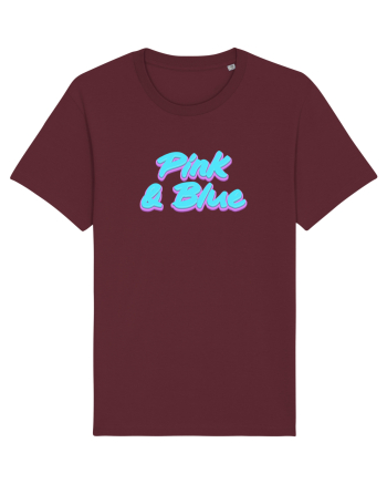 Pink&blue Burgundy