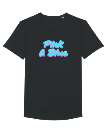 Pink&blue Black