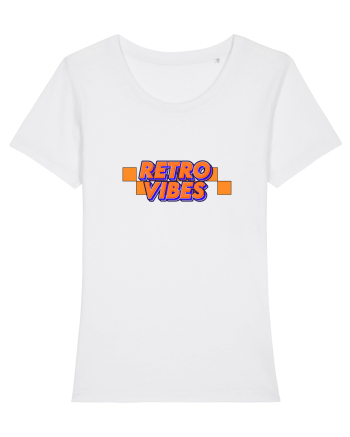 Retro vibes  White