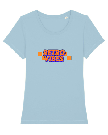 Retro vibes  Sky Blue