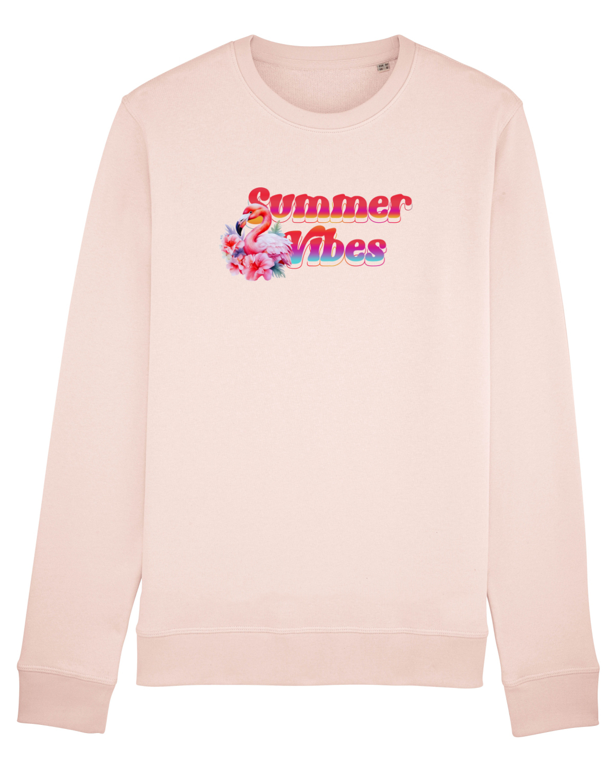 Bluză mânecă lungă Unisex Rise Candy Pink
