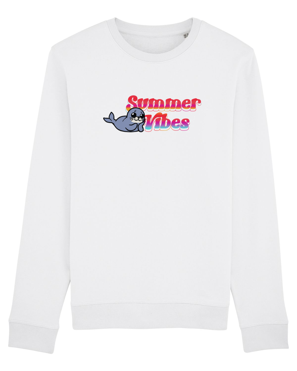 Bluză mânecă lungă Unisex Rise White