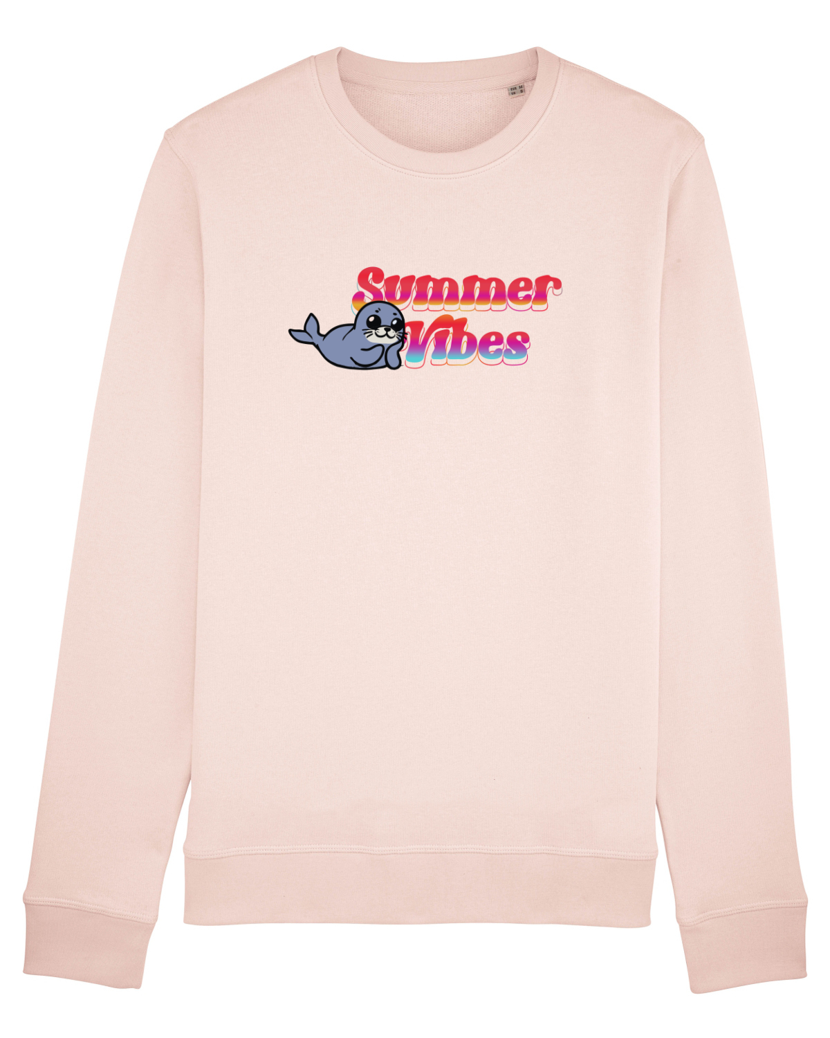 Bluză mânecă lungă Unisex Rise Candy Pink