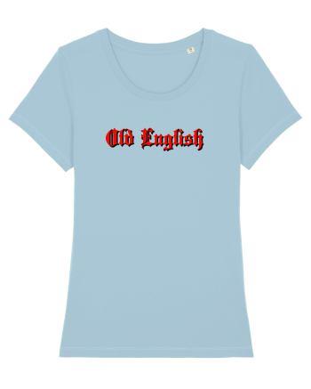 Old english Sky Blue