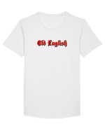 Old english Tricou mânecă scurtă guler larg Bărbat Skater