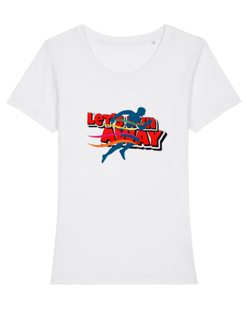 Let's run away White