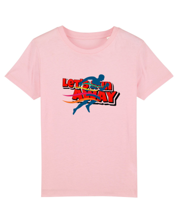 Let's run away Cotton Pink
