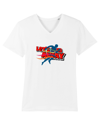 Let's run away White