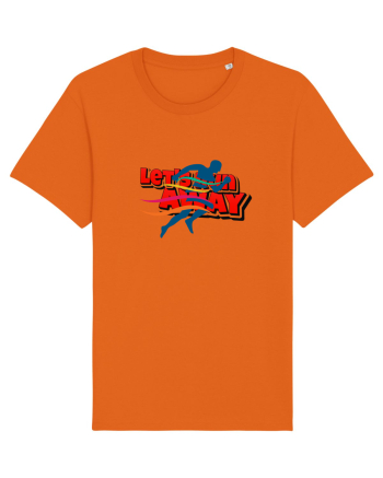 Let's run away Bright Orange