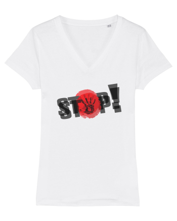 Stop! White