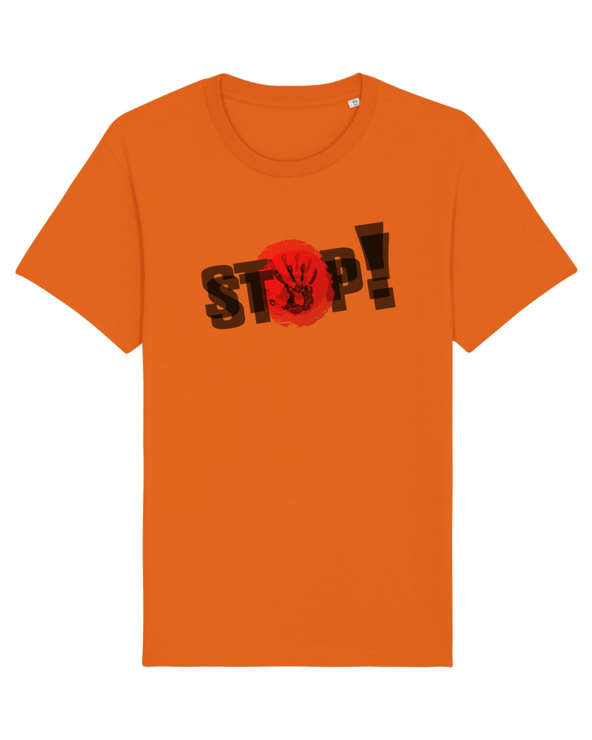 Tricou mânecă scurtă Unisex Rocker Bright Orange