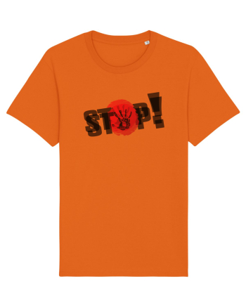Stop! Bright Orange