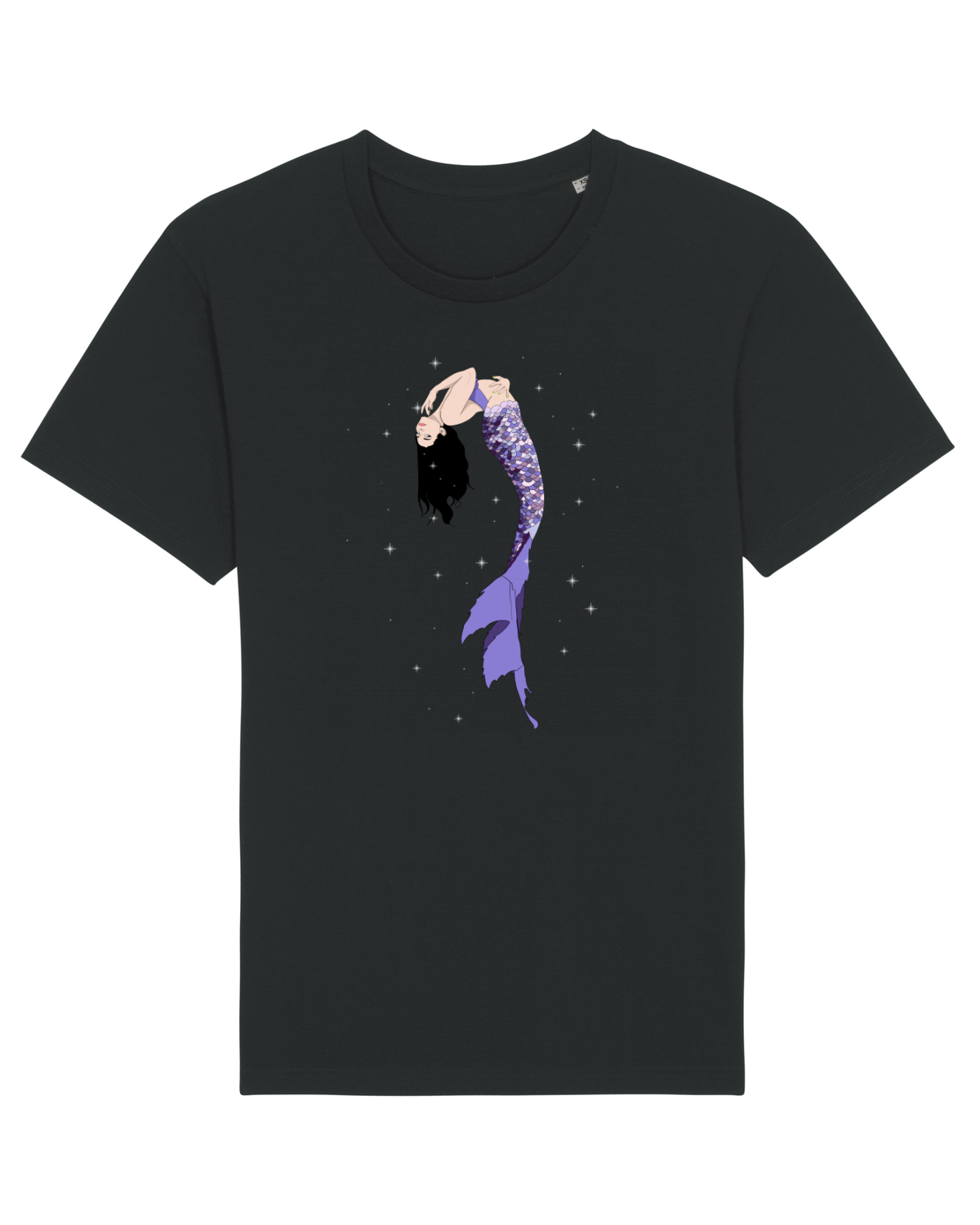 Tricou mânecă scurtă Unisex Rocker Black