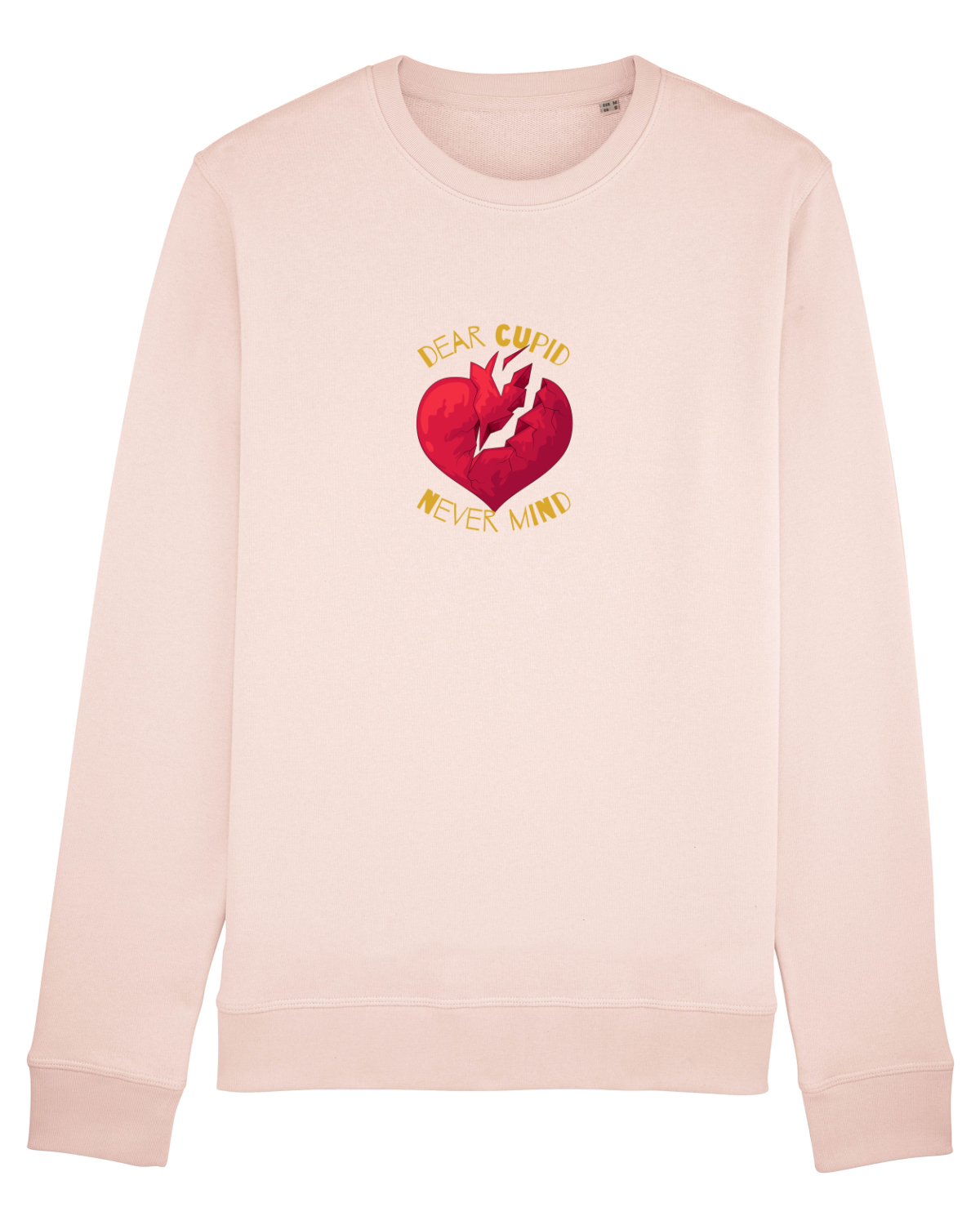 Bluză mânecă lungă Unisex Rise Candy Pink