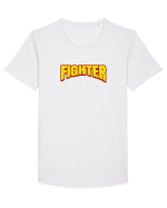 Fighter  Tricou mânecă scurtă guler larg Bărbat Skater
