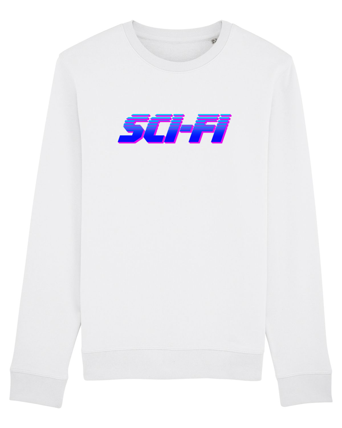 Bluză mânecă lungă Unisex Rise White