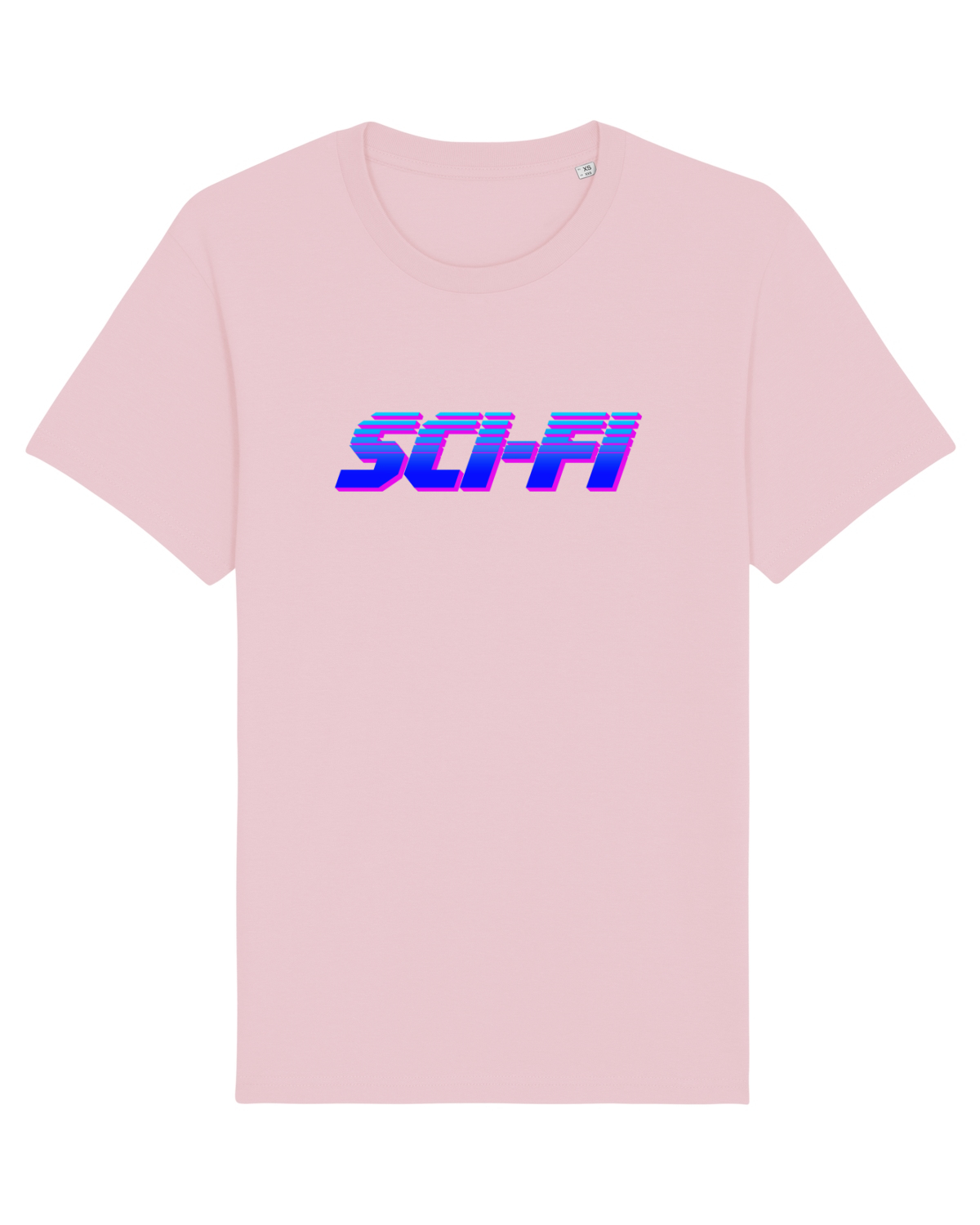Tricou mânecă scurtă Unisex Rocker Cotton Pink
