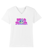 Hello summer Tricou mânecă scurtă guler V Bărbat Presenter