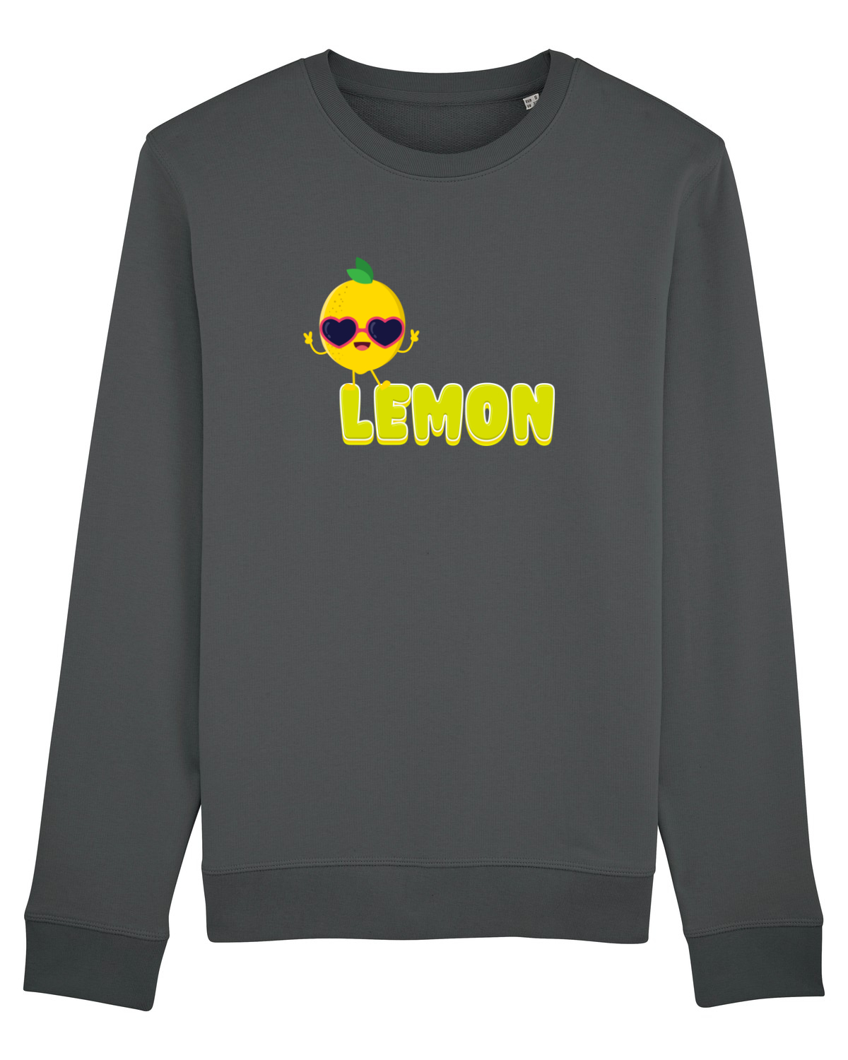 Bluză mânecă lungă Unisex Rise Anthracite