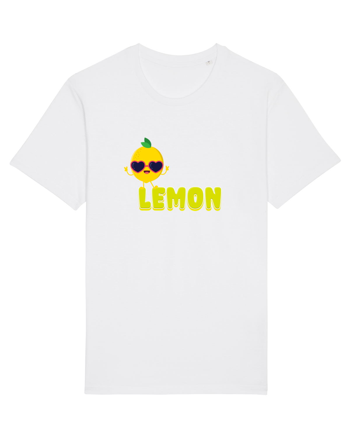 Tricou mânecă scurtă Unisex Rocker White