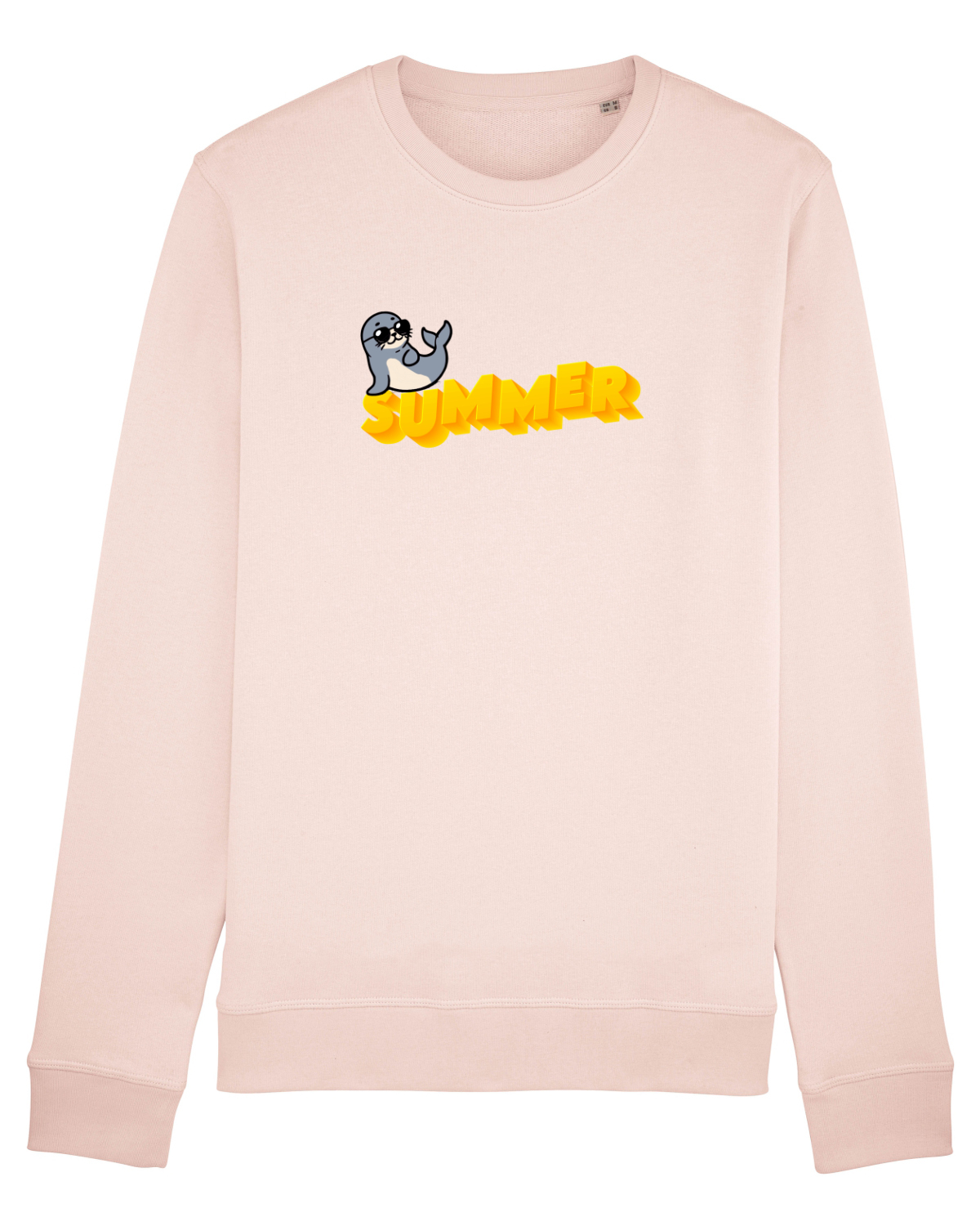 Bluză mânecă lungă Unisex Rise Candy Pink