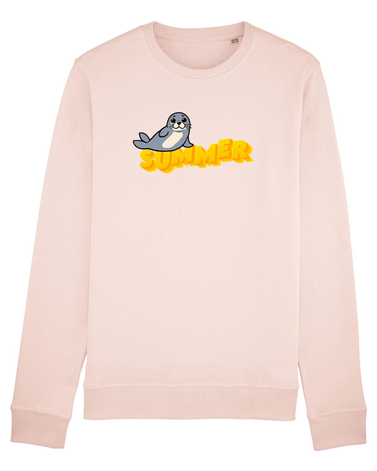 Bluză mânecă lungă Unisex Rise Candy Pink