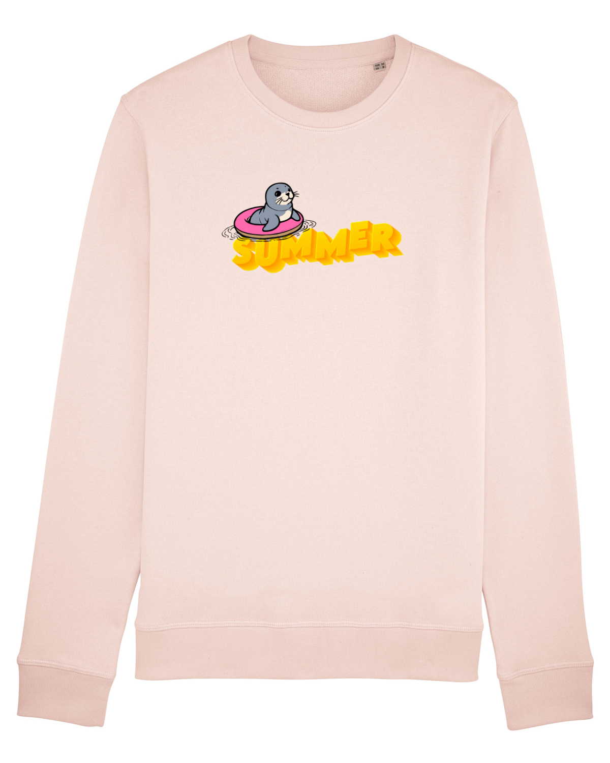Bluză mânecă lungă Unisex Rise Candy Pink