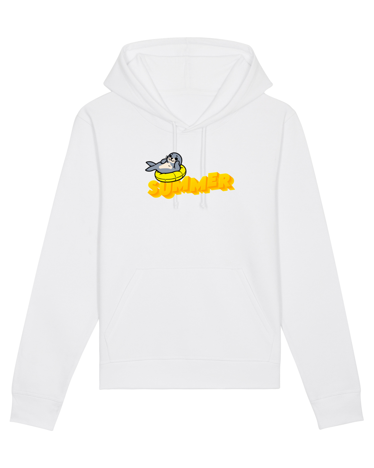 Hanorac Unisex Drummer White