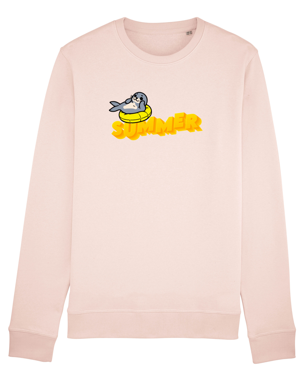 Bluză mânecă lungă Unisex Rise Candy Pink