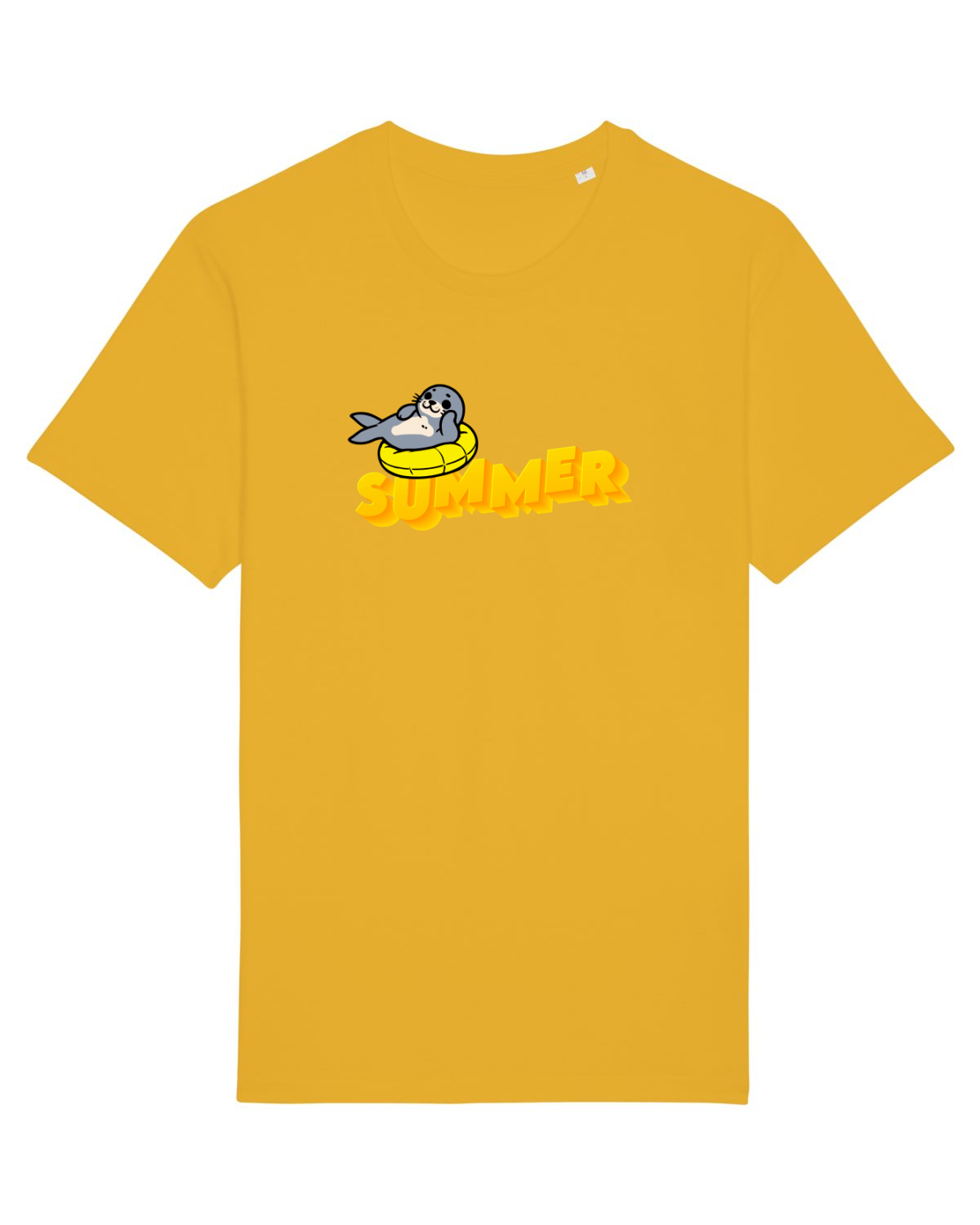 Tricou mânecă scurtă Unisex Rocker Spectra Yellow