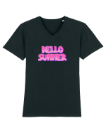 Hello summer Tricou mânecă scurtă guler V Bărbat Presenter