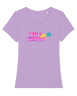 Hello summer Tricou mânecă scurtă guler larg fitted Damă Expresser
