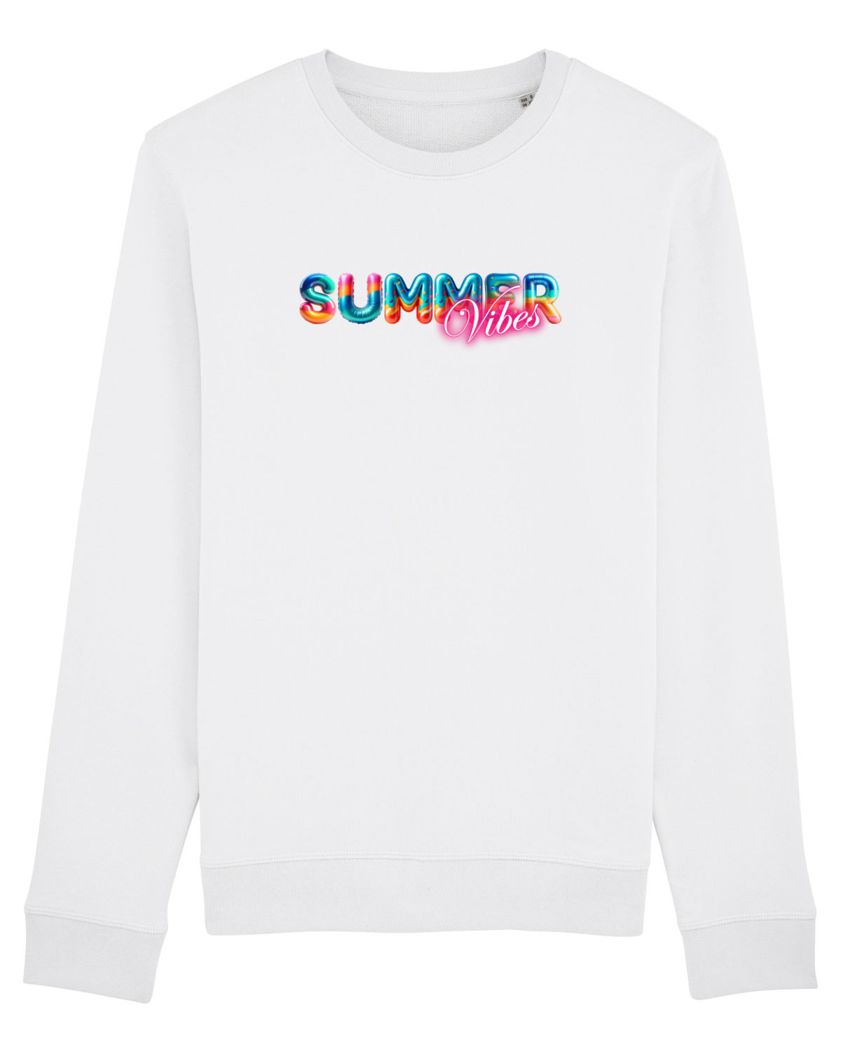 Bluză mânecă lungă Unisex Rise White
