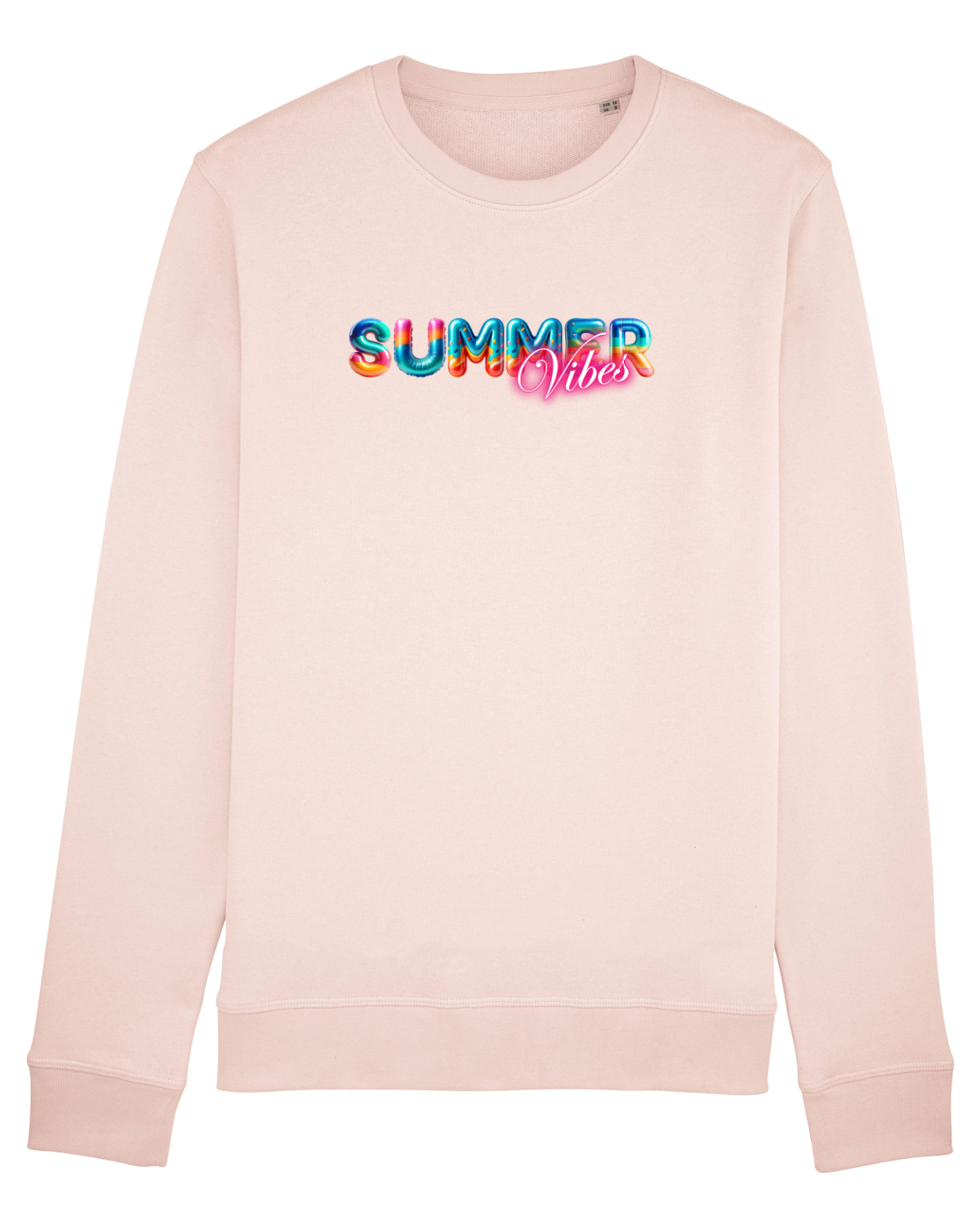 Bluză mânecă lungă Unisex Rise Candy Pink