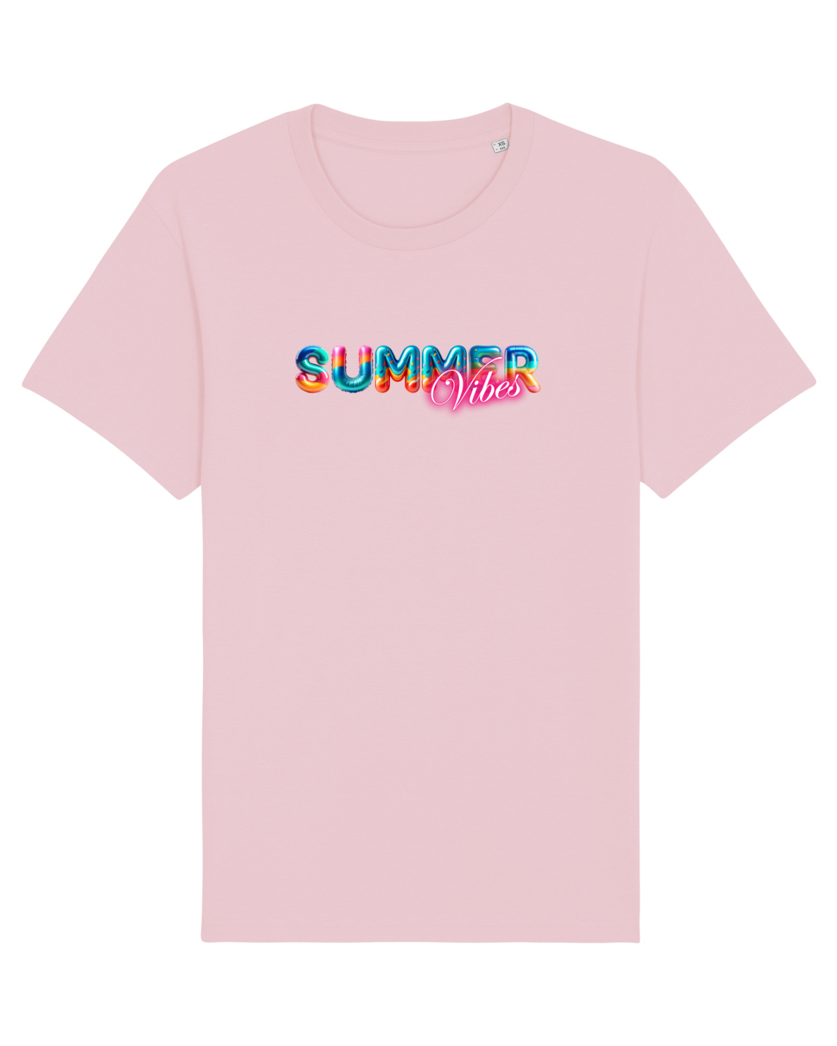 Tricou mânecă scurtă Unisex Rocker Cotton Pink