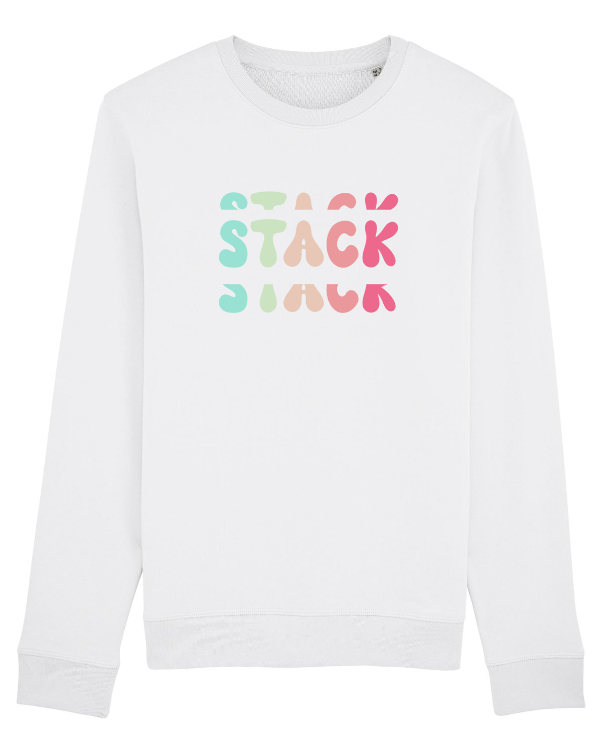 Bluză mânecă lungă Unisex Rise White