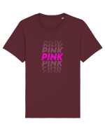 Pink Tricou mânecă scurtă Unisex Rocker