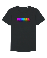 Repeat  Tricou mânecă scurtă guler larg Bărbat Skater