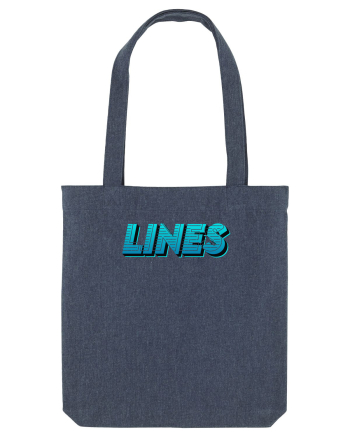 Lines Midnight Blue