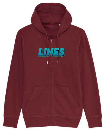 Lines Burgundy
