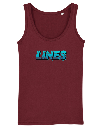 Lines Burgundy